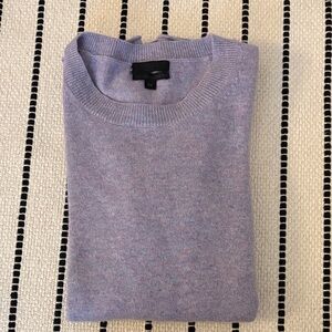 J. Crew Soft Purple Cashmere Sweater